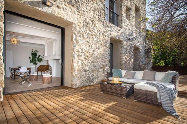 Appartement T2 , jardin terrasse et loggia