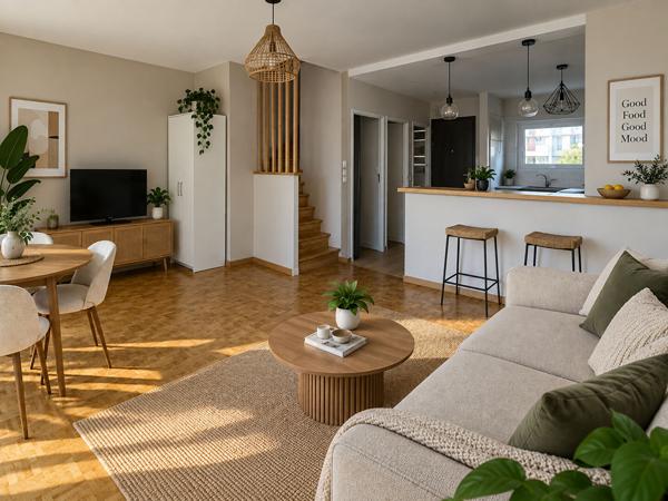 Appartement à vendre Pessac - 4 pièces, 70m² avec 3 chambre(s) à 230 000€ - AJP Immobilier Pessac