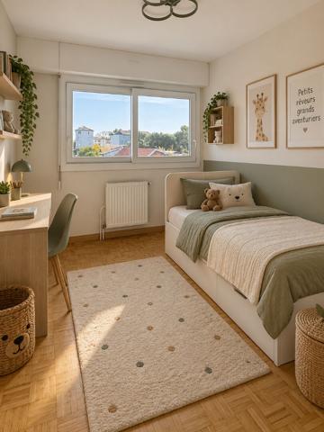 Appartement à vendre Pessac - 4 pièces, 70m² avec 3 chambre(s) à 230 000€ - AJP Immobilier Pessac