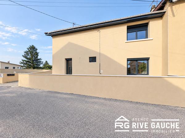 Cheyssieu – Maison mitoyenne rénovée de 140 m² avec jardin et terrasse