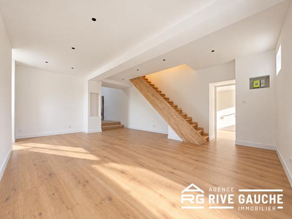 Cheyssieu – Maison mitoyenne rénovée de 140 m² avec jardin et terrasse