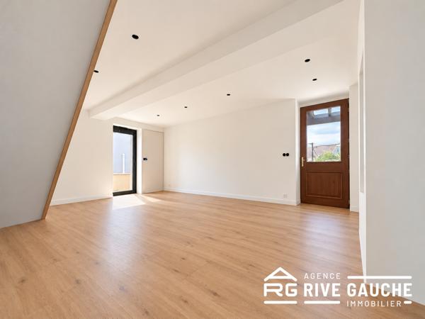 Cheyssieu – Maison mitoyenne rénovée de 140 m² avec jardin et terrasse