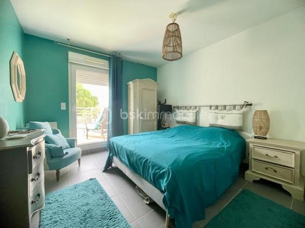 EN EXCLUSIVITÉ – AIMARGUES – GRAND APPARTEMENT 3 CHAMBRES AVEC TERRASSES

Un appartement rare par ses volumes, ses extérieurs et ses prestations !

Au cœur d’Aimargues, à proximité immédiate de tous les commerces et services, découvrez ce bel appartement de 2ᵉ étage au sein d’une résidence sécurisée.

Dès l’entrée, vous serez séduit par ses beaux volumes et sa luminosité.

La partie jour offre un agréable salon séjour avec cuisine ouverte entièrement équipée, l’ensemble bénéficiant d’un accès direct à une magnifique terrasse de plus de 38 m², idéale pour profiter des beaux jours, recevoir ou simplement se détendre.

Côté nuit, un vaste dégagement avec placard dessert trois belles chambres, dont deux disposent de placards et de portes-fenêtres ouvrant sur une seconde terrasse de plus de 24 m².

L’appartement comprend également :

Une salle d’eau avec grande douche
Des WC indépendants avec lave-mains
De nombreux rangements

Un garage fermé ainsi que 3 places de stationnement privatives complètent ce bien, un véritable atout au quotidien.

LES + DU BIEN
Deux grandes terrasses de 38 m² et 24 m² sans vis à vis
Grands Stores bannes motorisés sur terrasses
Garage fermé
3 places de parking privés
Climatisation dans la partie jour et la partie nuit
Menuiseries PVC double vitrage
Volets roulants électriques
Cuisine équipée
Nombreux rangements
Résidence sécurisée
UNE SITUATION IDÉALE

Vous profiterez d’un emplacement pratique, proche de tous les commerces et services médicaux, avec un accès rapide à l’autoroute.

Nîmes : environ 20 minutes
Montpellier : environ 30 minutes
Les plages : environ 30 minutes

Un appartement familial aux prestations recherchées, bénéficiant de deux véritables espaces extérieurs et de 4 stationnements au total.

Une opportunité à découvrir sans tarder ! Contactez moi pour organiser votre visite.
