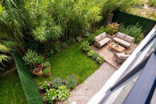 Duplex avec jardin privatif à quelques pas de la plage