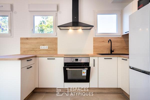 Duplex avec jardin privatif à quelques pas de la plage