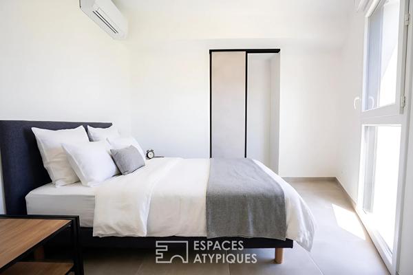 Duplex avec jardin privatif à quelques pas de la plage