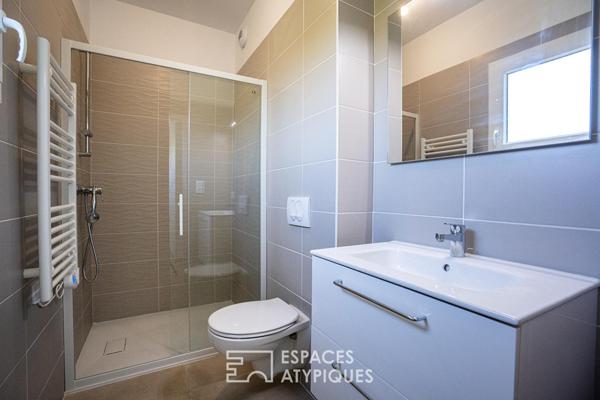 Duplex avec jardin privatif à quelques pas de la plage