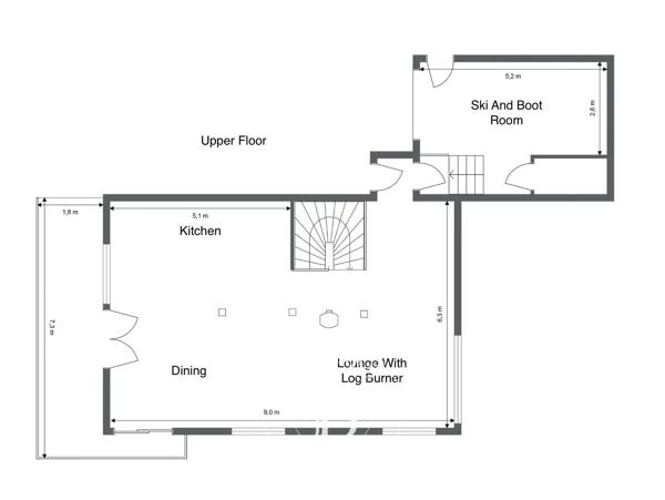 Morzine, Chalet 6 Chambres -  188 m² à vendre