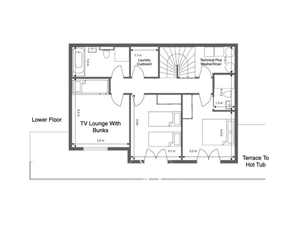 Morzine, Chalet 6 Chambres -  188 m² à vendre