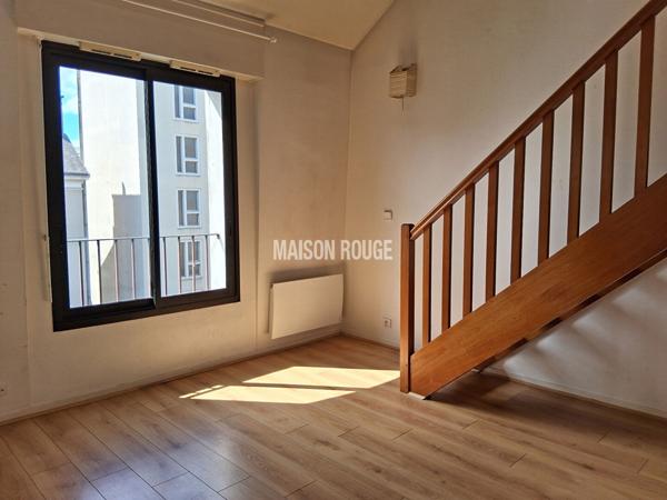 A vendre appartement-duplex à Rennes-centre, 2 pièces, 40m².