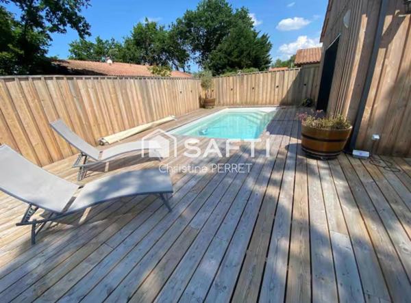 Maison 90 m2 neuve avec Piscine + Maison 100 m2 loué