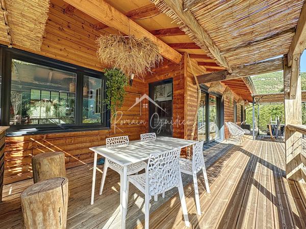 Saint-Georges-de-Luzençon (12100) MAISON BOIS BASSE CONSOMMATION TYPE 5 DE 115 M² SUR SON TERRAIN DE 796 M²