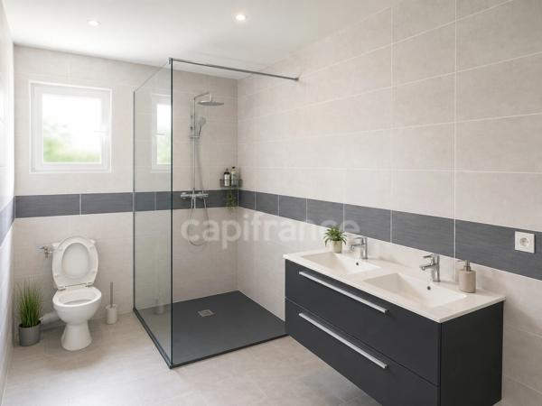 Maison neuve lumineuse – Plain-pied, 3 chambres, garage et terrasse