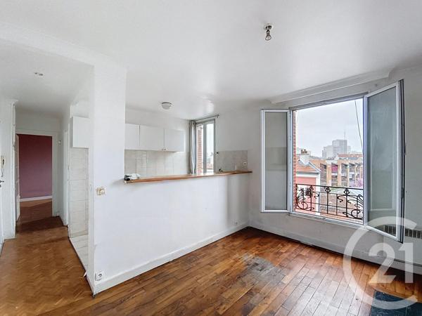 Appartement F2 à vendre  2 pièces - 40 m 2   AUBERVILLIERS  - 93
