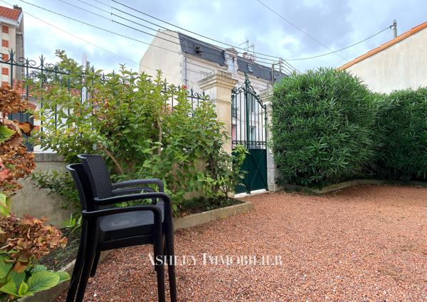 LA ROCHELLE – LA GENETTE – MAISON DE CARACTÈRE XIX? - 120 M² AVEC JARDIN