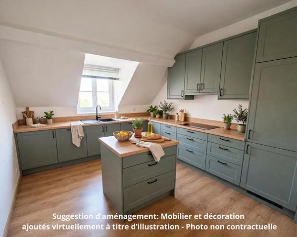 T3 de plus de 80 m2 au sol dans un immeuble de charme