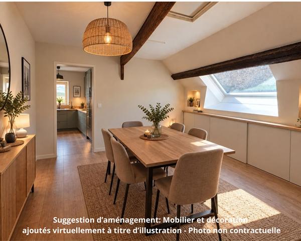 T3 de plus de 80 m2 au sol dans un immeuble de charme