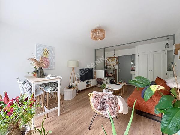 Appartement T2 à vendre à Rezé - Secteur Blordière, vue arborée