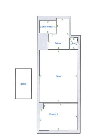 Valmy ? T2 Traversant Vue Saône | Grenier | Métro D | Bellecour 10 min