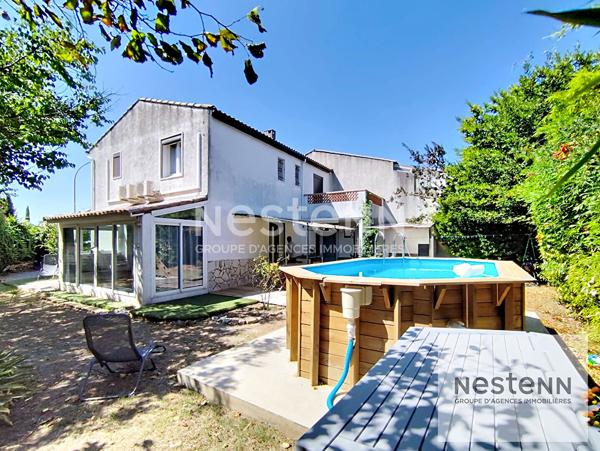 Villa 4 chambres, piscine, sans travaux  ,un coin de paradis sans vis-à-vis à Lunel.