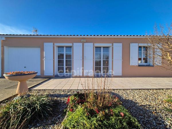 Maison à vendre 3 pièces SAUJON (17) - Plain pied - Garage - Terrain de 487m²