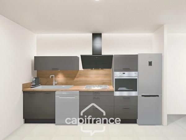 Pyrénées Orientales (66) - A vendre appartement T2 - 51 m² - 1er étage - Climatisation gainée, cuisine équipée et parking
