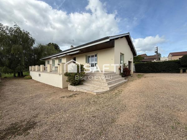 Maison de plain pied, quatre chambres