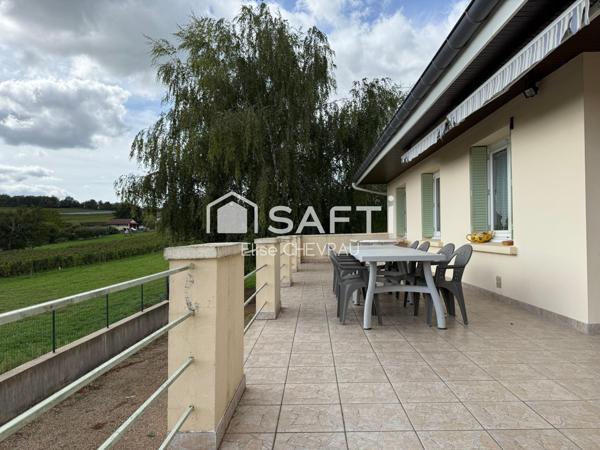 Maison de plain pied, quatre chambres