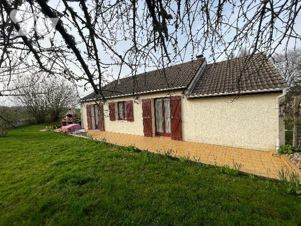 Pavillon de plain-pied avec jardin