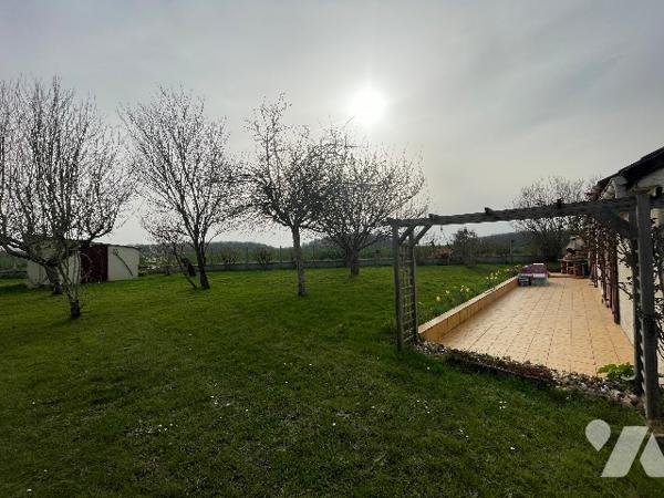 Pavillon de plain-pied avec jardin