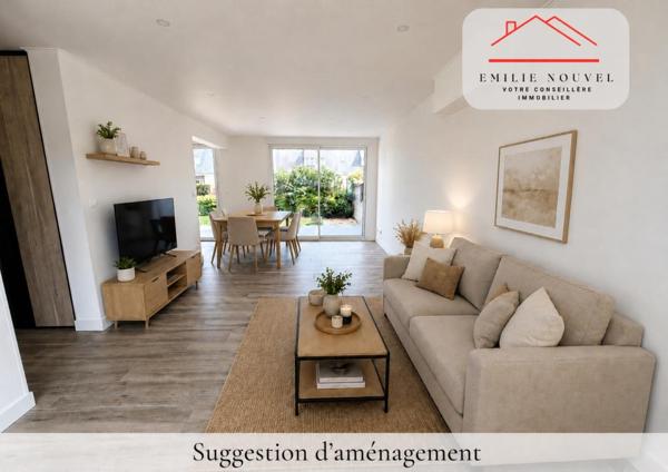 Lézardrieux ? maison rénovée, 3 chambres, garage et jardin