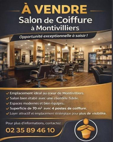 Vente Fonds de commerce 56 m2 à Montivilliers