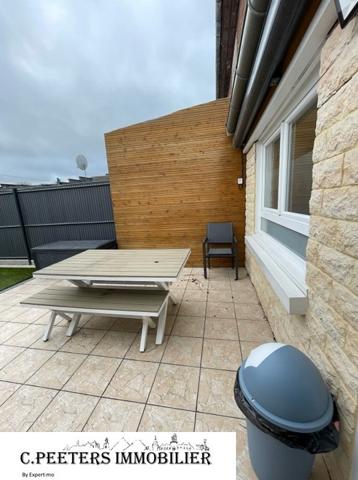 Courrières (62710) Maison de 97m² en retrait de rue avec terrasse 3 chambres, bureau, parking