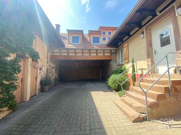 3%.COM Jolie Maison 3 chambres avec cour et dépendances Duntzenheim (67270)