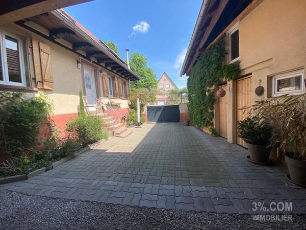 3%.COM Jolie Maison 3 chambres avec cour et dépendances Duntzenheim (67270)