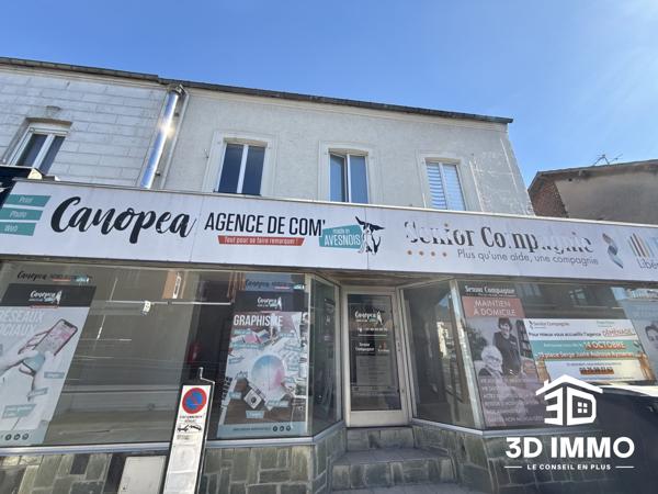 Local commercial en centre-ville d'Aulnoye-Aymeries