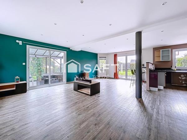 Maison spacieuse 3 chambres, bureau, double garage