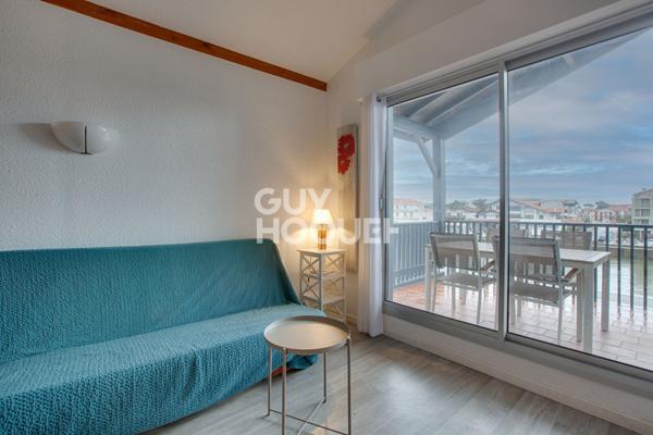 Appartement avec terrasse vue canal à Capbreton