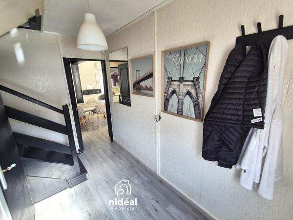 Maison mitoyenne 1 côté à vendre, 5 pièces - Maubeuge 59600