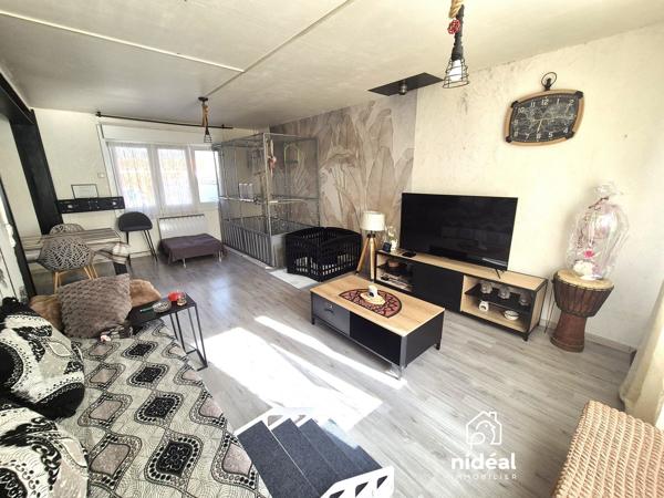 Maison mitoyenne 1 côté à vendre, 5 pièces - Maubeuge 59600