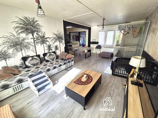 Maison mitoyenne 1 côté à vendre, 5 pièces - Maubeuge 59600