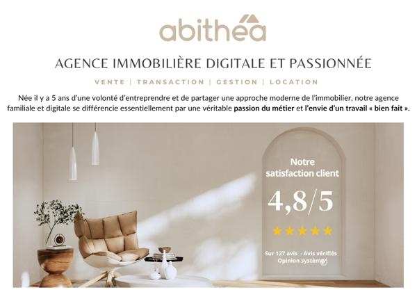 MAISON INDIVIDUELLE 82 m2 + 3 CHAMBRES + JARDIN + 2 GARAGES