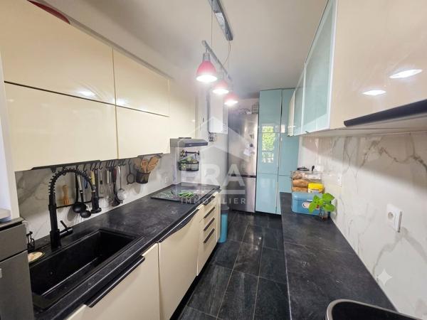Nice Ouest / Arénas / 3p 57m2 / Rénové / Vue mer