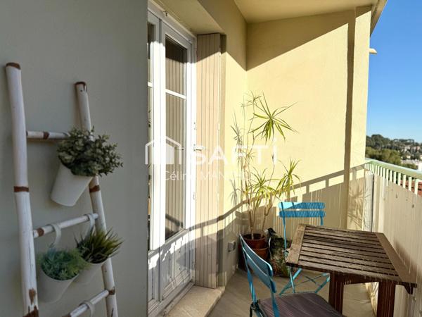 OLLIOULES - Coup de cœur en exclusivité T4 de 77 m2 avec cave et stationnement