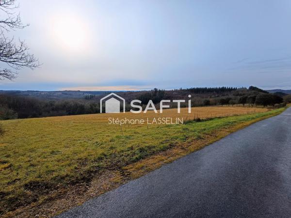 Terrain constructible sur la commune du ROC 46 avec CU et réseaux à proximité
