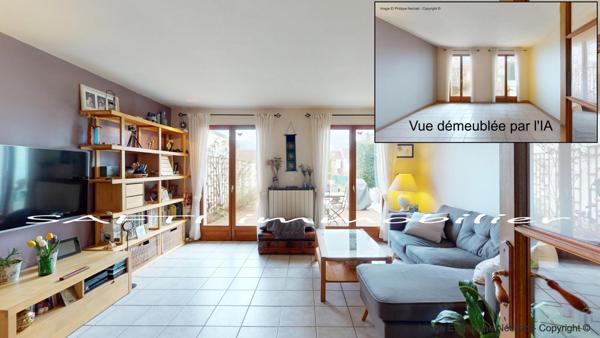 Mantes -la-Jolie - Quartier Gassicourt - Maison 101m2 avec 3 chambres et jardin