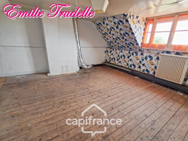 Maison à vendre plain-pied 3 pièces CHAHAIGNES (72) avec jardin arboré et grand garage