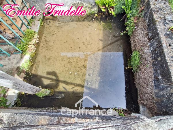 Maison à vendre plain-pied 3 pièces CHAHAIGNES (72) avec jardin arboré et grand garage