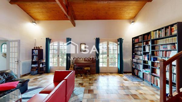 Maison 210 m² – 6 ch – parc env. 2 500 m²