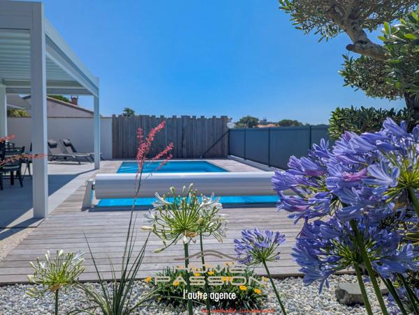 ROYAN - MAISON CONTEMPORAINE  VUE DÉGAGÉE ET PISCINE